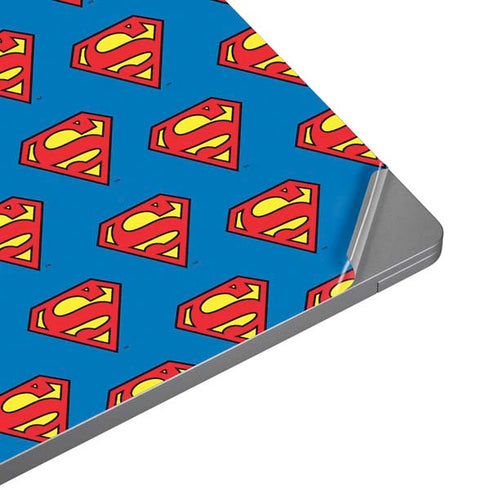 DC Comics Superman Logo Pattern Universal Laptop 16in (13 x 9.4in) Skin